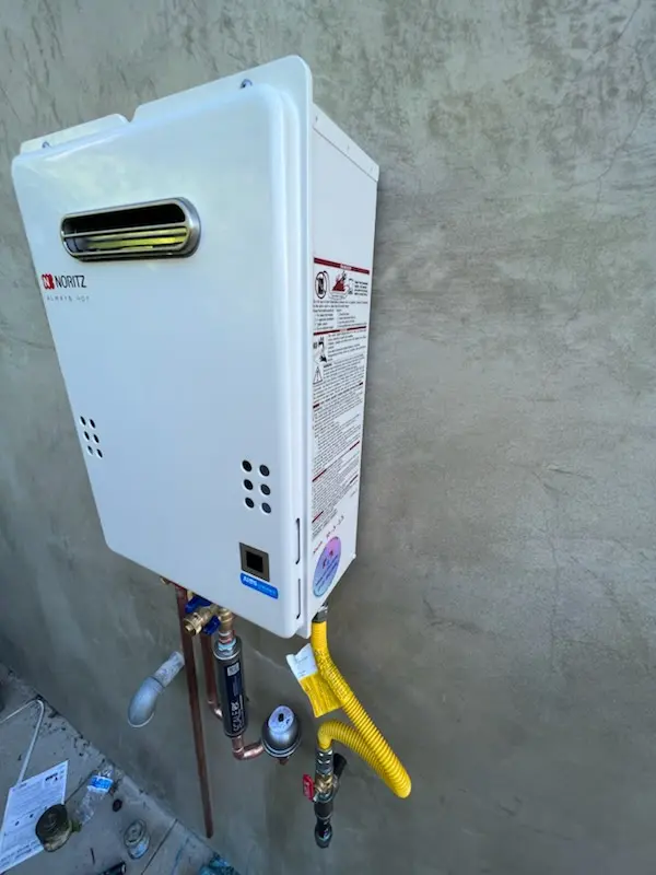 Tankless water heater installation for Schauers Acres homes